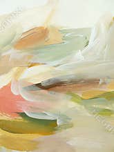 Abstract modern painting background. Modern summer landscape