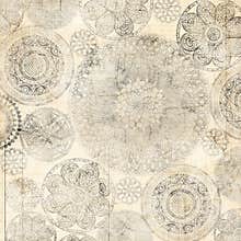 Grungy Lace Doiley Background Design