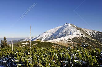 Peak Snezka 1602 m n.m.