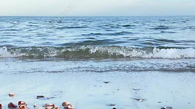 Smooth Bubbly Ocean Waves