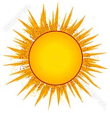 Sun Sunrays Clip Art or Logo