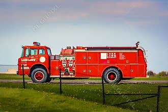 Lake Lawn Lodge Fire Truck, Delavan, Wisconsin