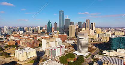 Dallas city modern architecture, Texas, TX, USA