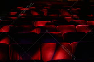 Theatre empty audience