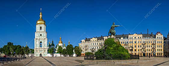 St. Sophia Square in Kyiv, Ukraine