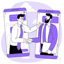 Online agreement or contract.