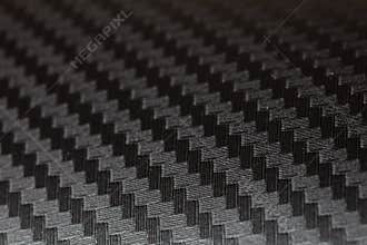 Black patterned textured Ultra Glossy Carbon Fiber Vinyl Car Wrap