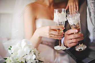 Wedding glasses