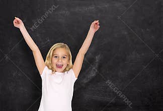 School, Student, Learning, Blackboard, Happy