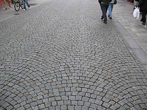 Cobbledstoned street