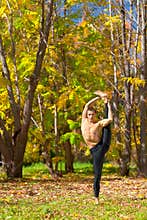 Yoga Trivikrama Sana pose