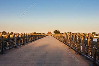 Ancient Lugou Bridge/Marco Polo Bridge, Beijing