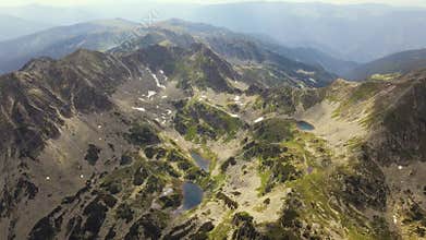 Footage was made from a drone above Retezat mountains, in Hunedoara county, Romania.