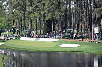 Golf course hole