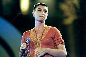 Sinead O`Connor in concert at the Festivalbar