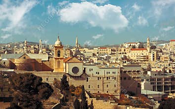 Bethlehem: view of historical part