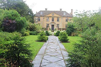 The Facade Of Tintinhull House, Somerset, England, UK