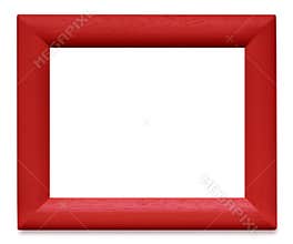 Red Wooden Picture Frame