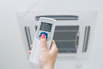 Remote control and air conditioning