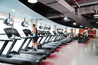 Modern gym
