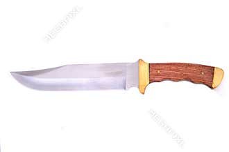 Bowie Knife isolated over white