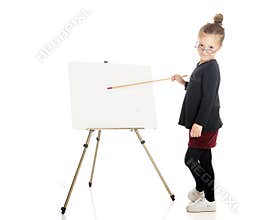 Teacher at the Easel