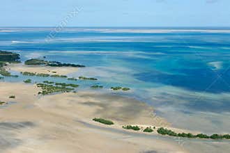 Tropical coast, Mozambique, southern Africa