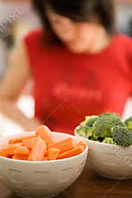 Cooking healthy food