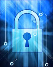 Computer Technology Security Lock