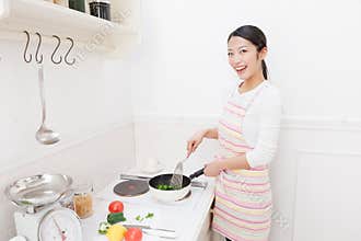 Woman to cook