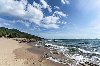 Hainan Sanya Dadongtian Tourism Scenic Spot Seascape
