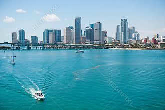 Miami city skyline
