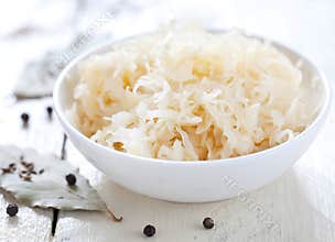 Fresh pickled cabbage (german sauerkraut)