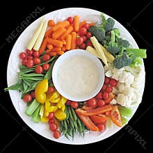 Vegetable platter