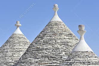 Trulli houses at Alberobello, Puglia, Italy