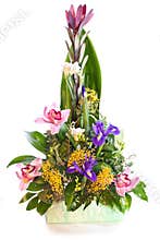 Bright flower bouquet