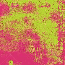 Distressed Floral Texture