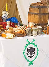 Medieval food and wine.