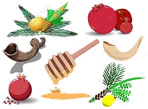 Jewish Holidays Symbols Pack