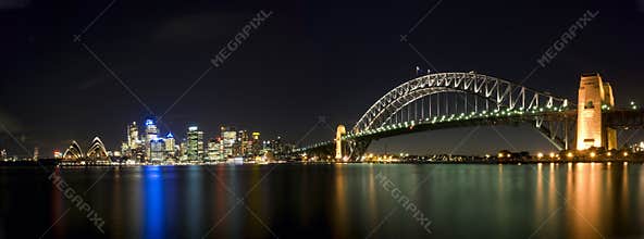 Sydney Harbour Bridge Panorama