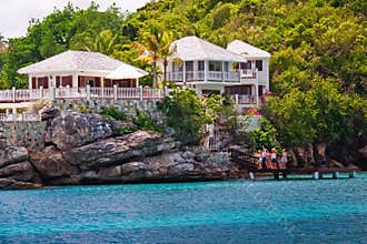 Luxury waterfront home on Antigua
