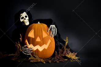 Halloween Pumpkin & Ghoul