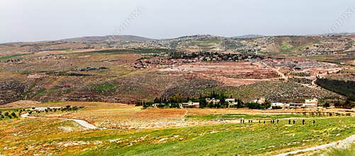 Beautiful views near Bethlehem Israel