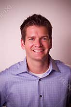 Casual portrait young man