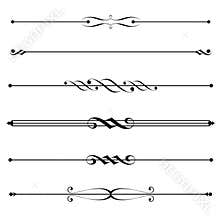 Decorative elements, border and page rules