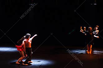 Modern dance show- Adam and Eve