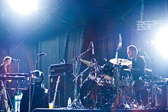 Jack Baker, Bonobo Band's drummer
