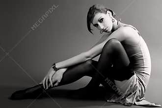 Beautiful fashion woman