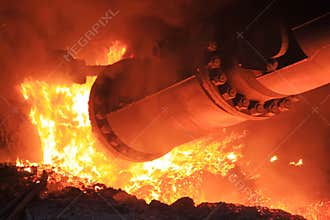 Steelmaking furnace