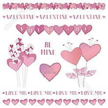 Valentine Borders